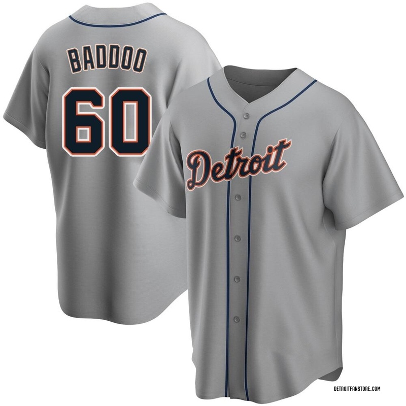 Akil Baddoo Detroit Tigers Alternate Navy Baseball Player Jersey