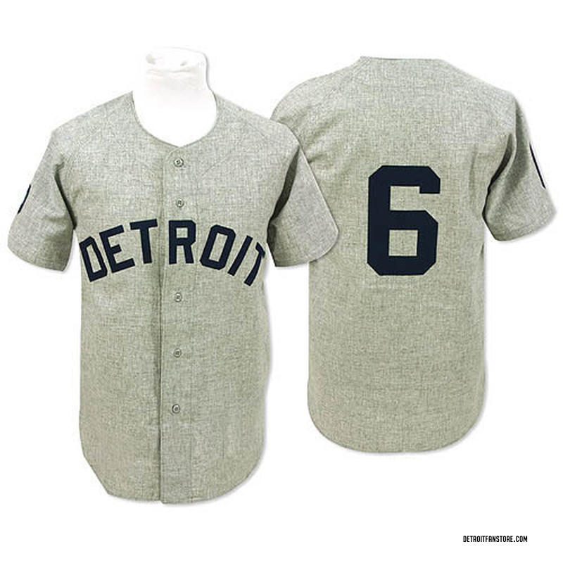 Alan Trammell Men's Detroit Tigers Throwback Jersey - Grey Authentic