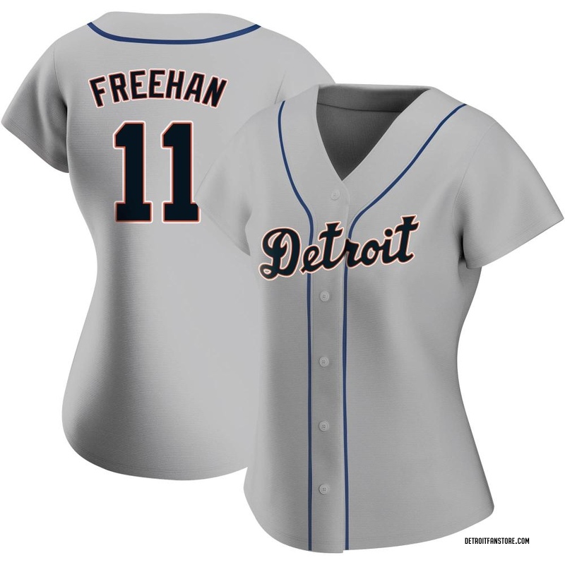 Bill Freehan Women's Detroit Tigers Road Jersey - Gray Replica