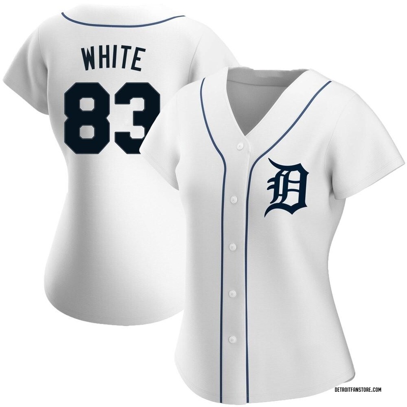 Brendan White Women's Detroit Tigers Road Jersey - Gray Authentic