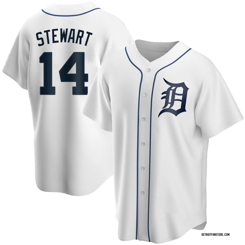 Christin Stewart Women's Detroit Tigers Road Jersey - Gray Authentic