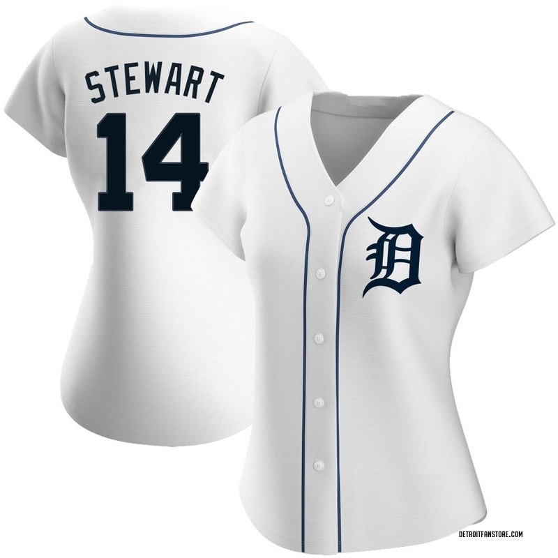 MLB Detroit Tigers Home Replica Baseball Women's Jersey, White