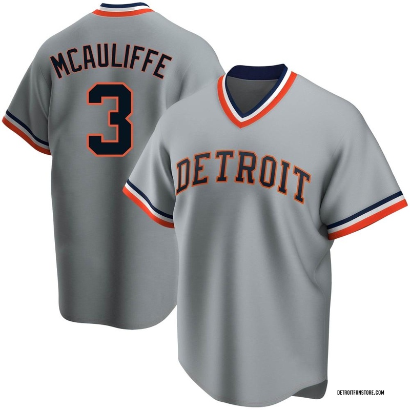 Detroit Tigers Majestic Youth Cool Base Home Replica Jersey - White