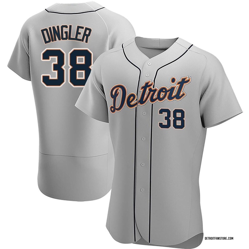 Mens Detroit Mlb Baseball Team Road Gray Jersey Gift For Tigers Fans -  Dingeas