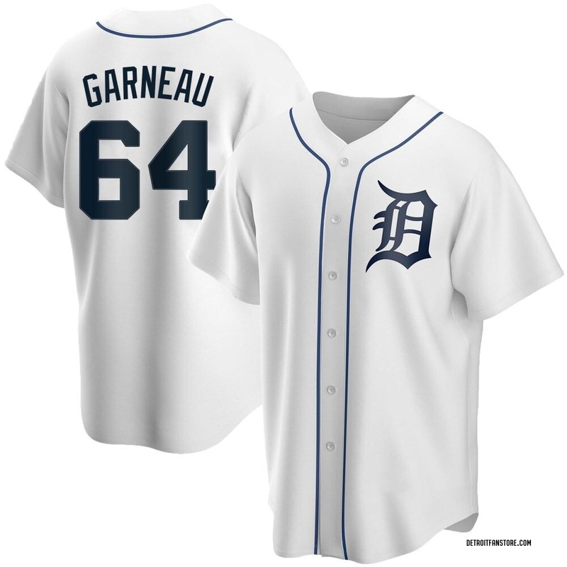 Dustin Garneau Youth Detroit Tigers Pitch Fashion Jersey - Black Replica