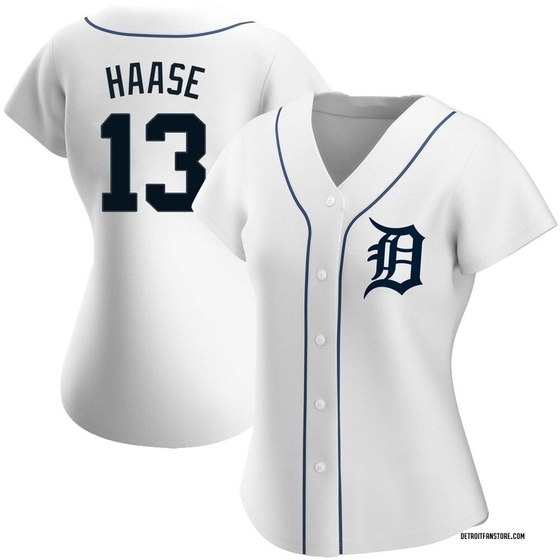 Eric Haase Women's Detroit Tigers Home Jersey - White Authentic