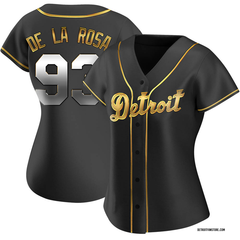 Eric Luis De La Rosa Women's Detroit Tigers Alternate Jersey - Navy Replica