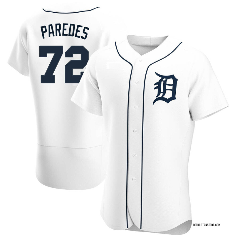 Isaac Paredes Men's Detroit Tigers Home Jersey - White Authentic