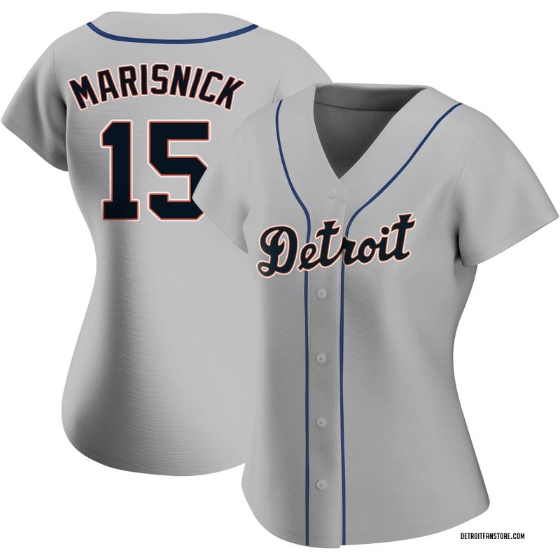 Jake Marisnick Women's Detroit Tigers Road Jersey - Gray Authentic