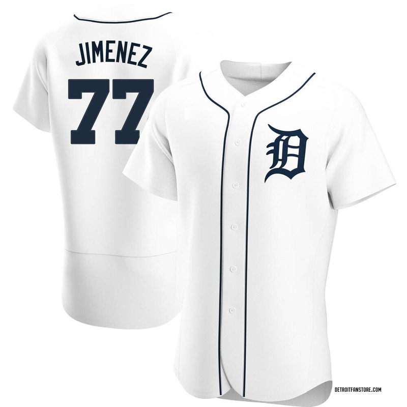 Joe Jimenez Men's Detroit Tigers Home Jersey - White Authentic