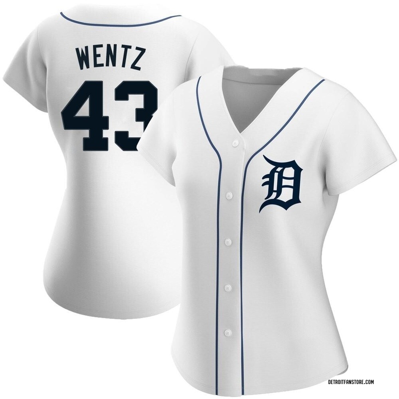 Joey Wentz Detroit Tigers Home Jersey by NIKE