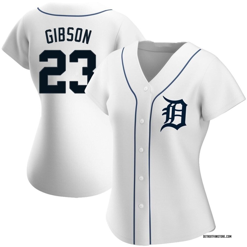Kirk Gibson Women's Detroit Tigers Home Jersey - White Replica