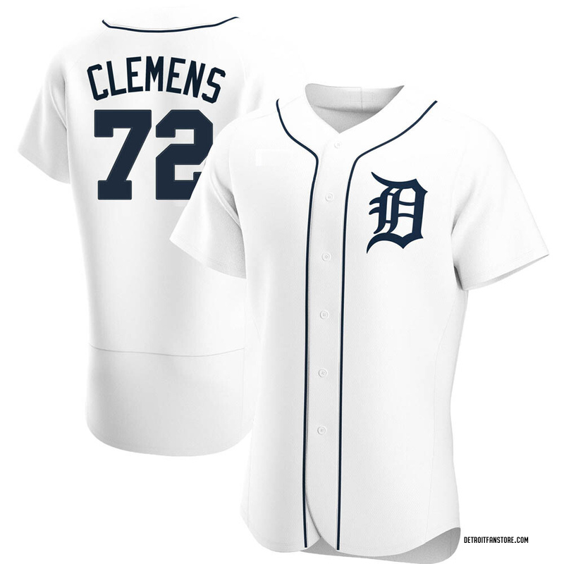 Kody Clemens #21 Detroit Tigers Game-Used Home Jersey with Lou