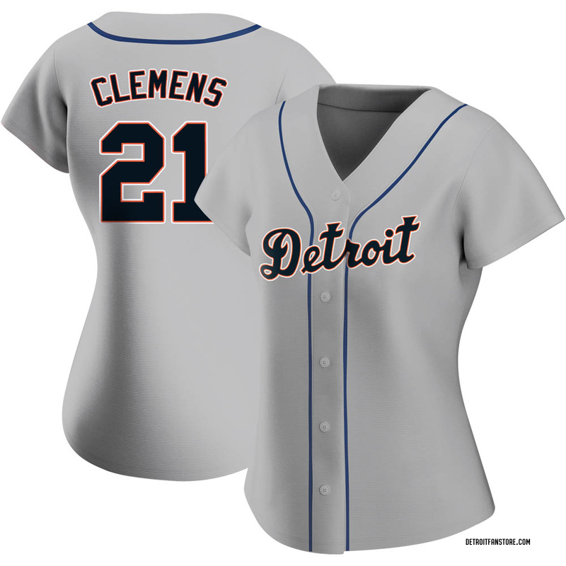 Kody Clemens Women's Detroit Tigers Road Jersey - Gray Authentic
