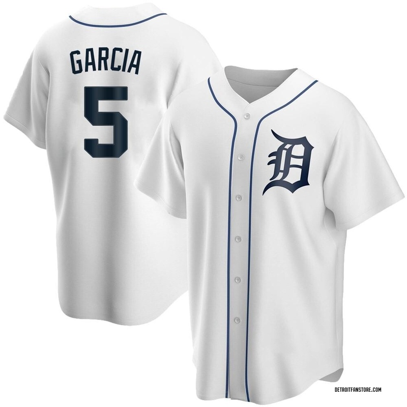 Luis Garcia Detroit Tigers Youth Navy Roster Name & Number T-Shirt 