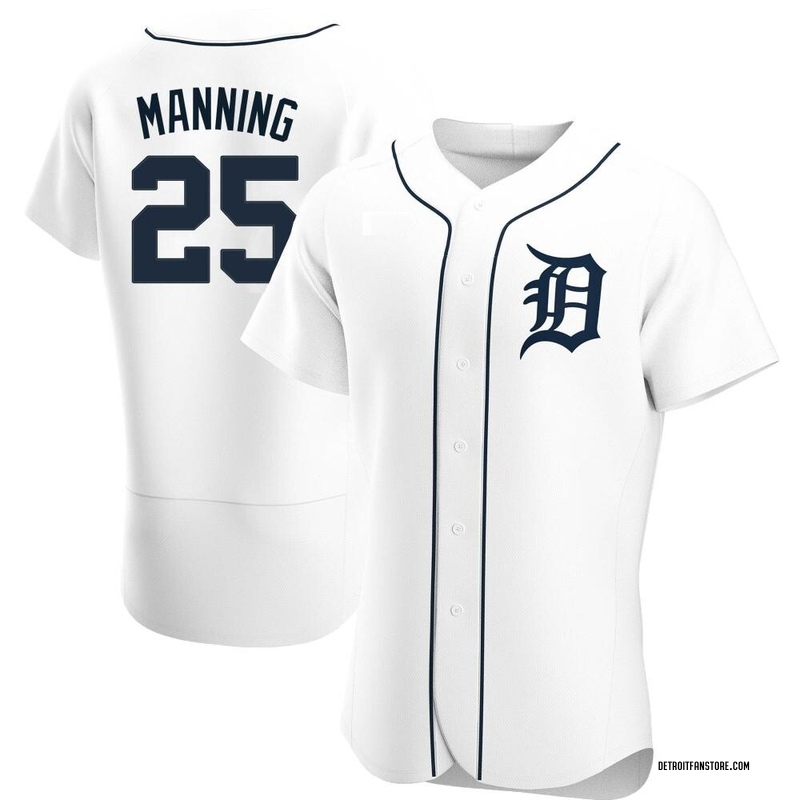 Matt Manning #25 Detroit Tigers Game-Used Home Jersey (MLB