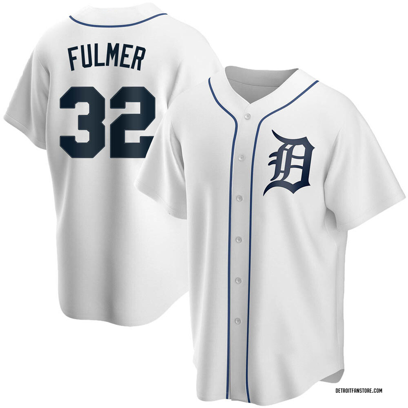 Michael Fulmer #32 Detroit Tigers Men's Nike Home Replica Jersey by Vintage Detroit Collection