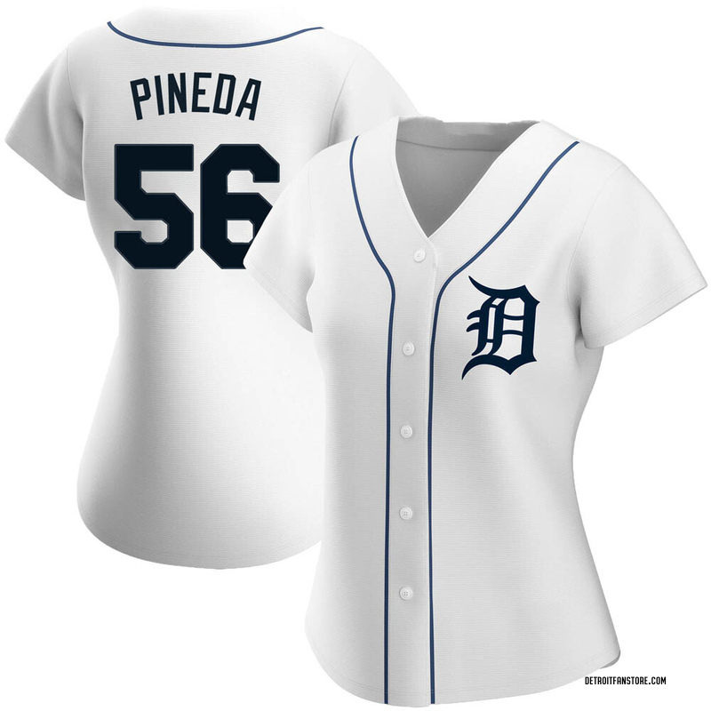 Women'S Detroit Tigers White #52 Baseball Player Jersey