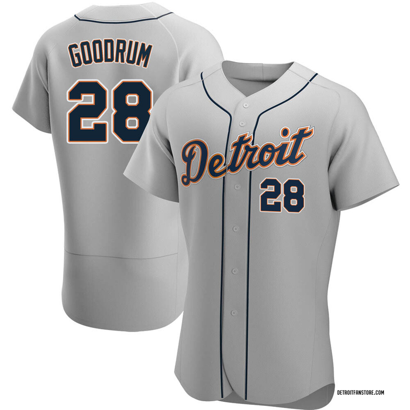 Niko Goodrum Autographed Detroit Tigers Home Nike Jersey - Detroit City  Sports