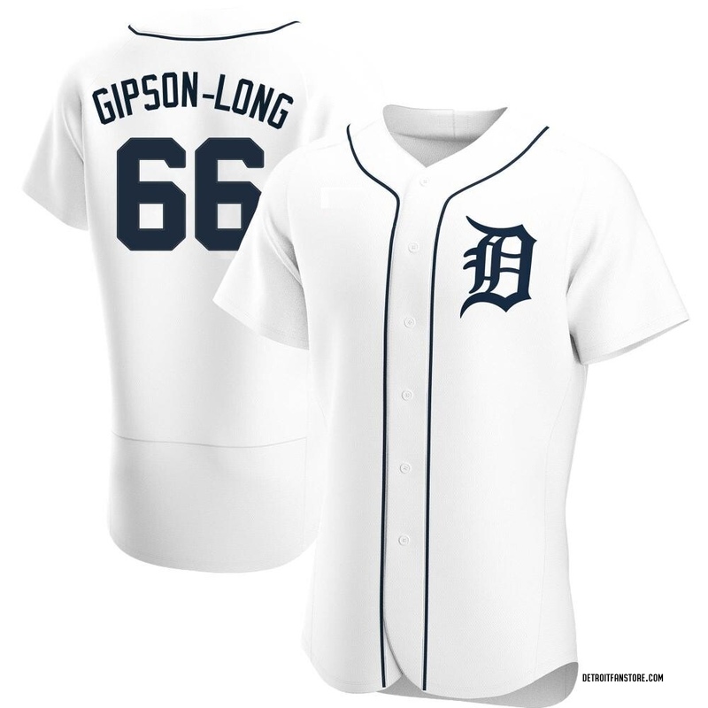 Sawyer Gipson-Long Men's Detroit Tigers Snake Skin City Jersey - Black  Replica