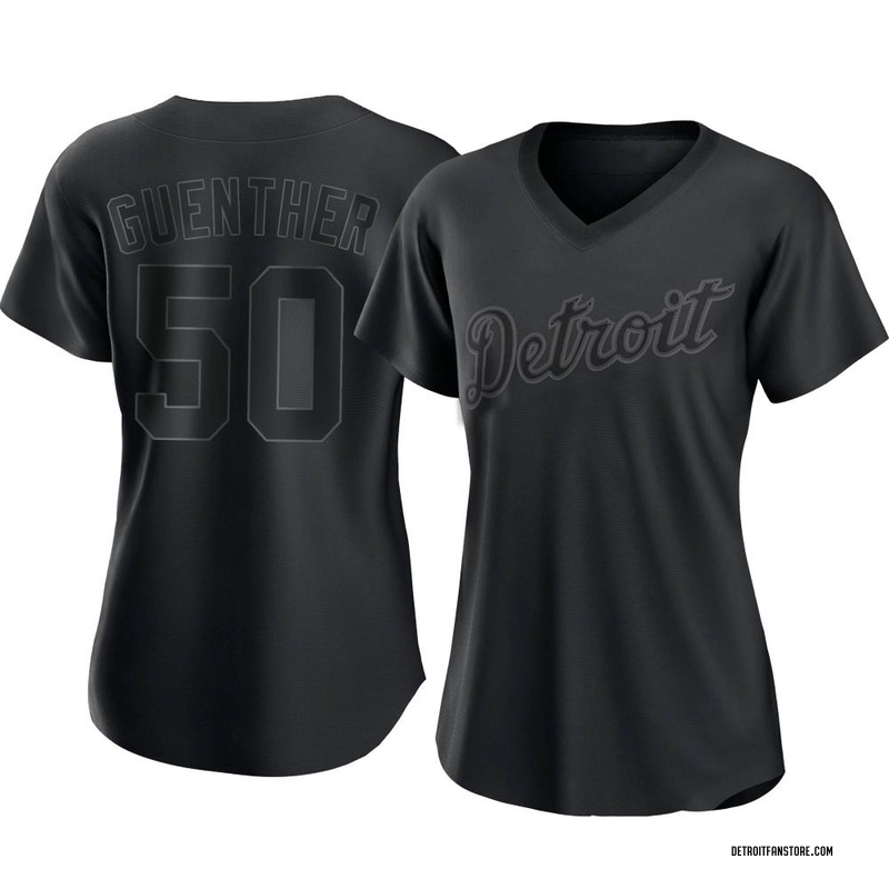 Sean Guenther Women's Detroit Tigers Pitch Fashion Jersey - Black Replica