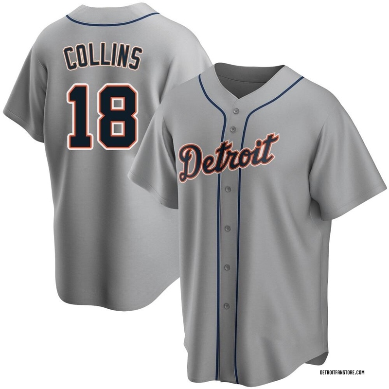 Detroit Tigers Men's Majestic Cool Base Custom Road Jersey - Detroit Game  Gear