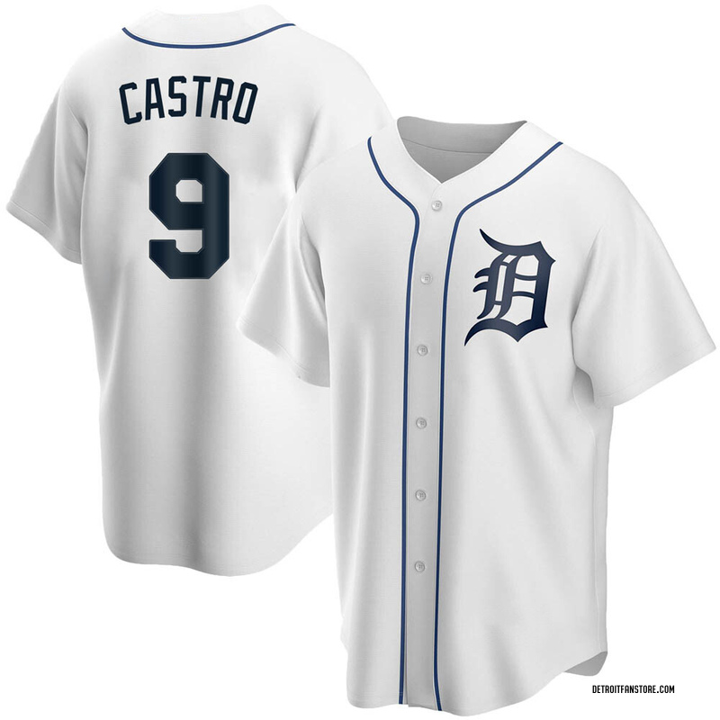 Willi Castro Men's Detroit Tigers Home Jersey - White Authentic