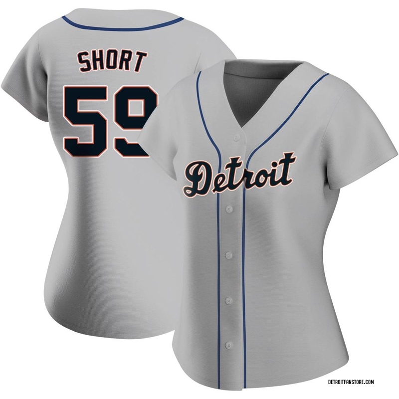 Zack Short Women's Detroit Tigers Pitch Fashion Jersey - Black Authentic